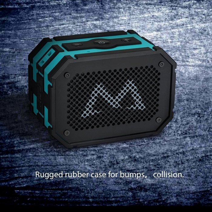 Mpow Portable Bluetooth Speakers Wireless with Extral 1000 mAh Emergency Power Bank for Outdoor or Shower N11