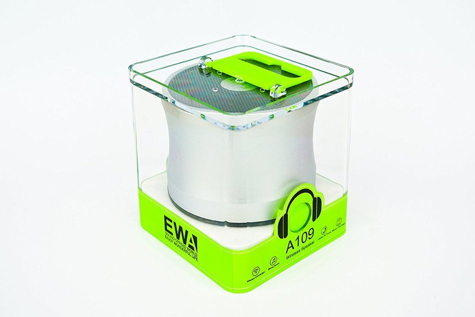 EWA A109 Portable Wireless Bluetooth Speaker(Silver), by Bluetooth-lab N4