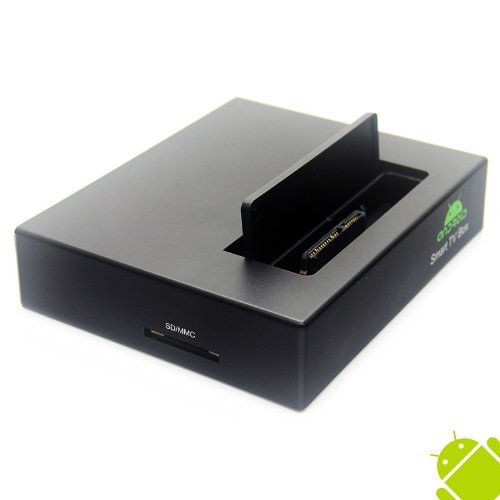 Kingzer Dual Core Android 4.2 TV BOX 2.5in HDD Slot 1080P HD DLNA Wifi Ethernet HDMI VGA N2