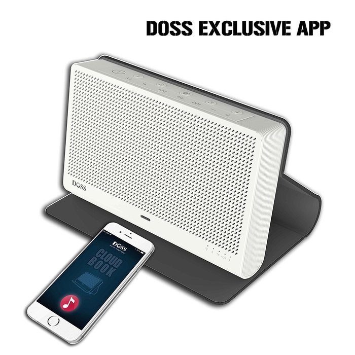 DOSS Cloud Book Wireless Portable Bluetooth 4.0 & Wi-Fi Straming Music speaker,support Pandora,Spotify,iHeart,...