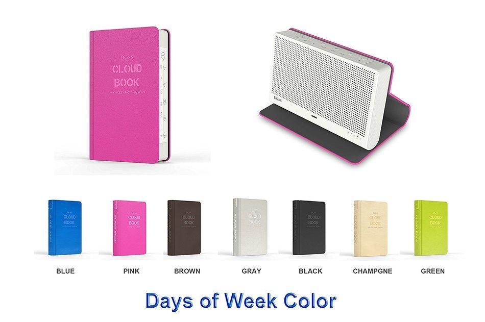 DOSS Cloud Book Wireless Portable Bluetooth 4.0 & Wi-Fi Straming Music speaker,support Pandora,Spotify,iHeart,... N6