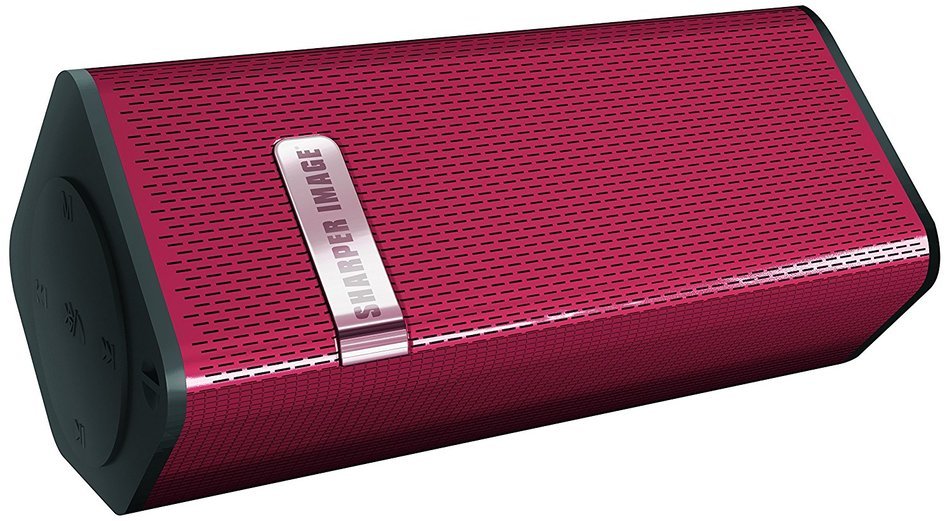 SHARPER IMAGE Universal Wireless Premium Bluetooth Speaker with Microphone for Smart Devices - Retail Packaging...