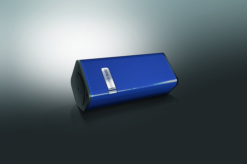 SHARPER IMAGE Universal Wireless Premium Bluetooth Speaker with Microphone for Smart Devices - Retail Packaging... N9