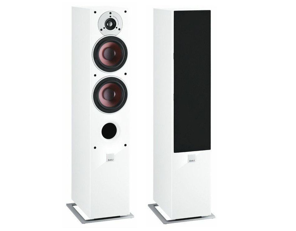 Dali 5-Piece Speaker System with Zensor 5, Zensor 3, and Zensor Vokal in White N2
