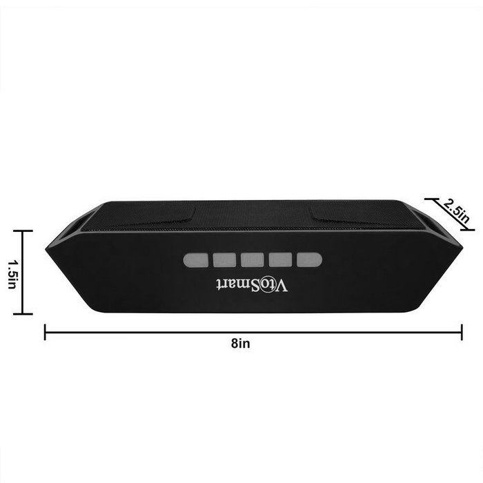 VtoSmart Stereo Waterproof Outdoor Portable Bluetooth Wireless Speaker,Louder Dual-Driver and Built-in Microphone... N11
