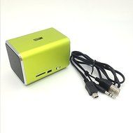 YUMQUA MD05B Portable Mini Speaker FM radio Computer Speakers TF Card/USB Flash MP4 Speaker Black N6