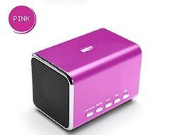 YUMQUA MD05B Portable Mini Speaker FM radio Computer Speakers TF Card/USB Flash MP4 Speaker Black N13