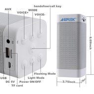 AGPTEK Powerful wireless Speaker, Portable Bluetooth Stereo Speaker Boombox with Enhanced Bass Resonator, FM radio... N3