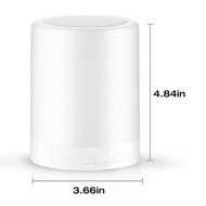 LED Bluetooth Speakers, BOOMER VIVI Wireless Bluetooth Speaker with Smart Touch Lamp, Muisc Player / Hands-free... N3