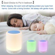 LED Bluetooth Speakers, BOOMER VIVI Wireless Bluetooth Speaker with Smart Touch Lamp, Muisc Player / Hands-free... N6