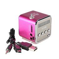 TD-V26 Transparent Micro Mini Speaker With FM Radio SD/TF N2