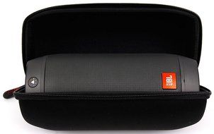 Padded Black Pouch for JBL Charge 2 plus, Pulse, Charge, Charge 2 &amp; Flip 2 With Belt Clip - by DURAGADGET N11