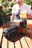 Padded Black Pouch for JBL Charge 2 plus, Pulse, Charge, Charge 2 &amp; Flip 2 With Belt Clip - by DURAGADGET N13