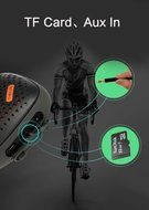 THECOO Premium Stereo Waterproof Bluetooth 4.0 Speaker, with Hand-free, Selfie shutter control, TF Card Play for... N2
