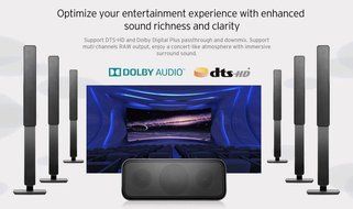 SUNKINFON PRO High-end Quad Core 64Bit 3D 4K UltraHD Smart Android 5.1 TV Box Streaming Media Player with HDD... N5