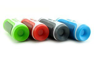 Kuber Miku Ultra Portable Bluetooth 3.0 Speaker With FM Radio, HD Sound, More Bass and Build-in MIC Support Hands-free... N4
