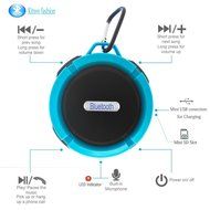 Bluetooth Speaker Waterproof Shockproof Mini Portable Sport Speaker Wireless HIFI Speaker Built-in Mic Handsfree... N5
