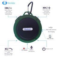 Bluetooth Speaker Waterproof Shockproof Mini Portable Sport Speaker Wireless HIFI Speaker Built-in Mic Handsfree... N17