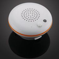 Facilla Modern 8" ABS Rain Shower Head Wireless Speaker Bluetooth Phone Chrome Music N2