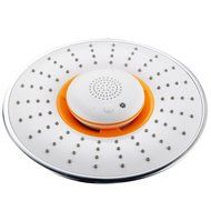 Facilla Modern 8" ABS Rain Shower Head Wireless Speaker Bluetooth Phone Chrome Music N4
