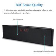 Pevono Portable Bluetooth Speakers Outdoor Wireless Super Bass with Built-in Microphone and Dual 10W Drivers Subwoofer... N3