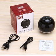 Balls lED Light Wireless Bluetooth Speaker Hands-free Call TF USB FM AUX Black N4