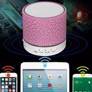 Bluetooth Speaker,Mini Portable Bluetooth Wireless Speaker with Colorful LED Light and Build-in Mic,Support USB...