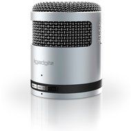 iGadgitz Al Series: 'Mic Idol' Portable Wireless Stereo Bluetooth Brushed Aluminium Travel Speaker (3W Power with...
