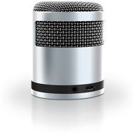iGadgitz Al Series: 'Mic Idol' Portable Wireless Stereo Bluetooth Brushed Aluminium Travel Speaker (3W Power with... N2
