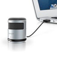iGadgitz Al Series: 'Mic Idol' Portable Wireless Stereo Bluetooth Brushed Aluminium Travel Speaker (3W Power with... N5