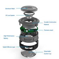 Speedcontrol Mini Handy 3.0 Wireless Bluetooth Speaker Built in Microphone Suction Cup and Snap Hook Included... N2