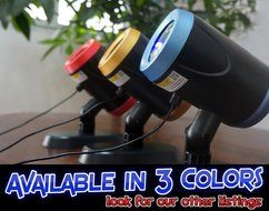 Innovatek Wireless Bluetooth Laser Lights, RGB, Red