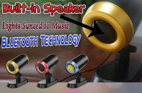 Innovatek Wireless Bluetooth Laser Lights, RGB, Red N2