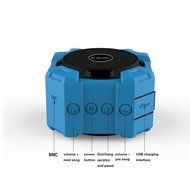 Monstercube Armor Portable Speaker with Bluetooth , 5W Speaker Driver / Hi-Def Bass / Waterproof / Dustproof /... N4