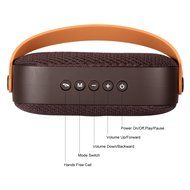 Kingstar Portable Handle Bluetooth Speaker,HBS-T6 Rechargeable Outdoor Wireless Stereo Bluetooth Party Speakers... N3