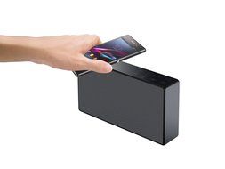 Sony SRSX5 Portable NFC Bluetooth Wireless Speaker System (Black) with Speakerphone N6