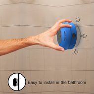 Shower Speaker : ImpactStrong Water Resistant Wireless Hands-Free Speaker with Suction Cup and [Built-in Microphone... N5