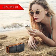 Proxelle Mini Waterproof Bluetooth Stereo Speakers, Orange N5