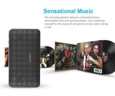 Portable Bluetooth Speaker, Mindkoo BTA065 Bluetooth Wireless Speaker with Kickstand for Outdoor, Camping, Hiking... N2