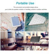 Portable Bluetooth Speaker, Mindkoo BTA065 Bluetooth Wireless Speaker with Kickstand for Outdoor, Camping, Hiking... N5
