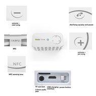 Monstercube NB Portable Bluetooth speaker with Wireless Handsfree Speakerphone, 6W Mini Speakers Driver / Powerful... N4