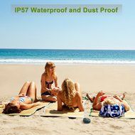 TecBillion Wireless Bluetooth 3.0 Outdoor &amp; Shower Speaker, Waterproof/3W Speaker/Suction Cup/Mic/Hands-Free Speakerphone... N4