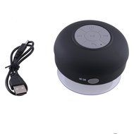 HMILY Black Color Portable Wireless Bluetooth Waterproof Shower Speaker Hands-free Speakerphone For IPhone4/4s... N6