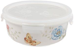 Lenox Butterfly Meadow Round Covered Casserole, 2 piece N3