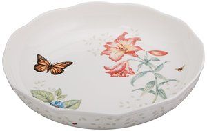 Lenox Butterfly Meadow Round Covered Casserole, 2 piece N8