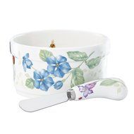 Lenox Butterfly Meadow Round Covered Casserole, 2 piece N13