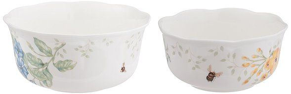 Lenox Butterfly Meadow Round Covered Casserole, 2 piece N16