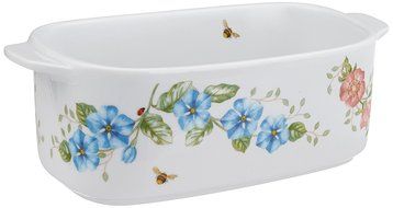 Lenox Butterfly Meadow Round Covered Casserole, 2 piece N20