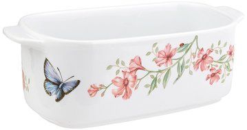 Lenox Butterfly Meadow Round Covered Casserole, 2 piece N21