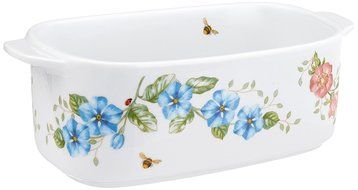 Lenox Butterfly Meadow Round Covered Casserole, 2 piece N24